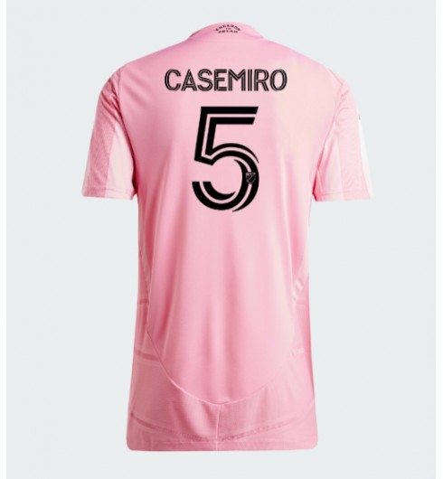 Inter Miami Casemiro #5 Kotipaita Naisten 2026-27 Lyhythihainen Inter Miami Casemiro #5 Kotipaita Naisten 2026-27 Lyhythihainen